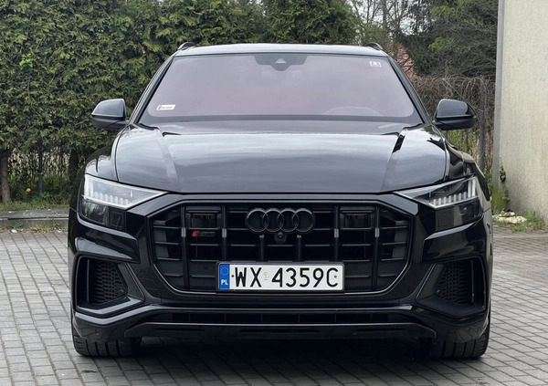 Audi SQ8 cena 370000 przebieg: 95300, rok produkcji 2019 z Baborów małe 172